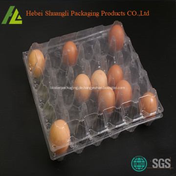 Klares Blasen-Plastikbehälter für Eier